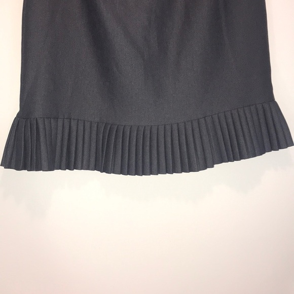 Levine Classics Gray Pleated Lined Skirt - Picture 3 of 8